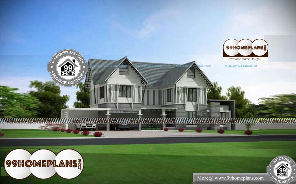 Indian Home Layout Plans - 2 Story 3136 sqft-Home