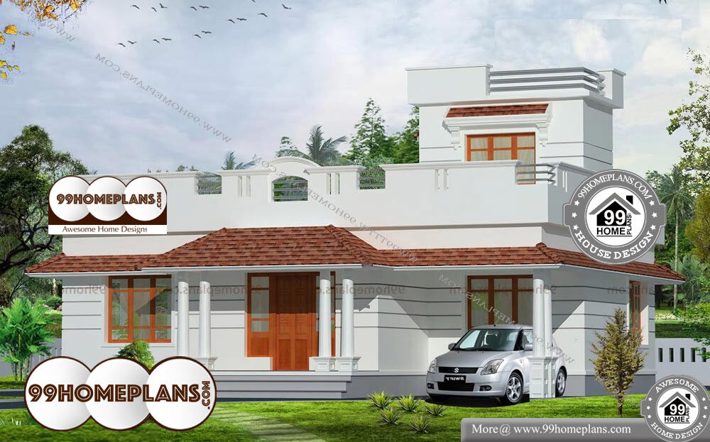 Japanese Home Design - Single Story 1200 sqft-Home