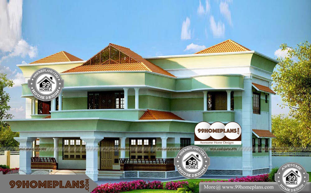 Kerala Sopanam Design - 2 Story 3527 sqft-Home 
