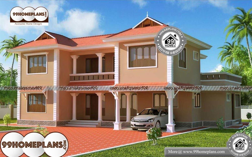 Large House Plans - 2 Story 2618 sqft-Home