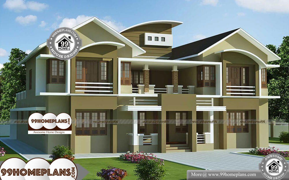 Latest Double Storey Homes Plans - 2 Story 5091 sqft-Home