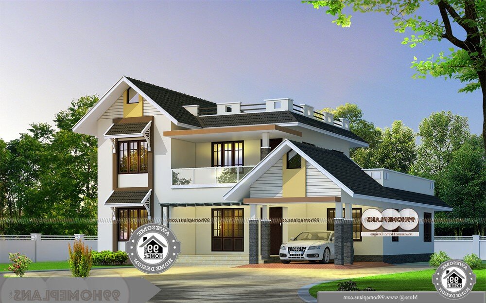 Luxury Craftsman Home Plans - 2 Story 2650 sqft-Home