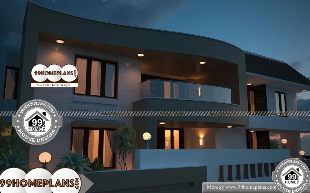 Mansions Plans & Designs - 2 Story 2980 sqft-Home