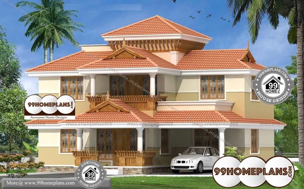 Modern Bungalow House Designs And Floor Plans - 2 Story 2060 sqft-Home