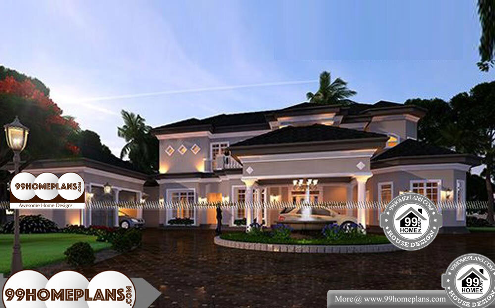 Multi Family House Plans - 2 Story 6000 sqft-Home