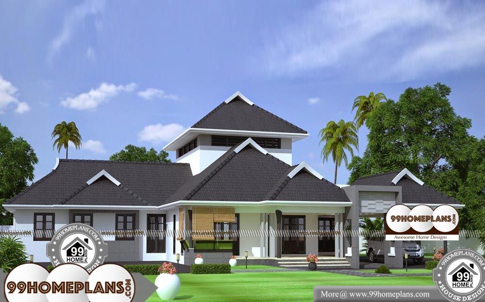 Single House Plan Design - Single Story 2900 sqft-Home