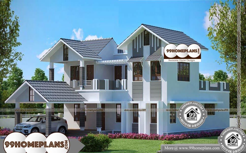 Traditional Home Designs In Kerala - 2 Story 2240 sqft-Home