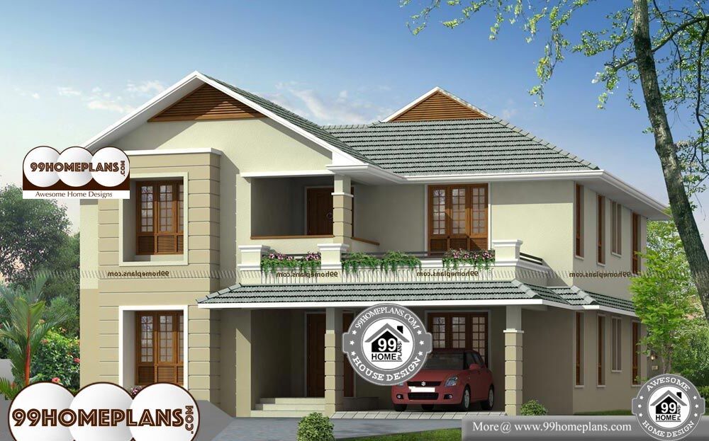 Unique Bungalow House Plans - 2 Story 2560 sqft-Home