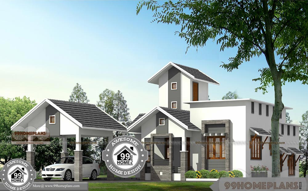 Affordable Home Plans With Photos Single Floor Stylish Designed Houses