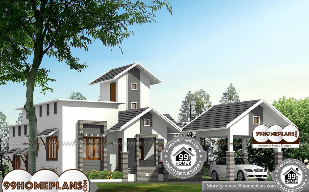 Affordable Home Plans With Photos - Single Story 1500 sqft-Home