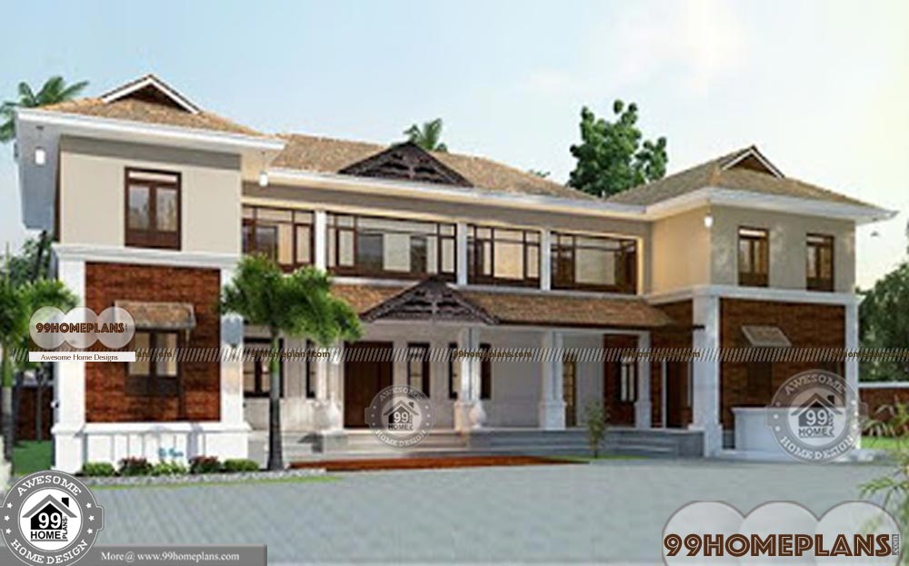 House Plans By Architects with Two Floor Affordable Villa Plans & Designs