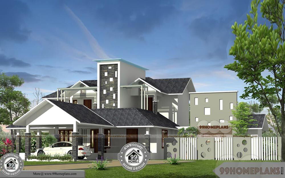 Luxury House Plans With Photos and 3D Elevation and Designs Online