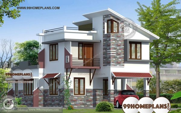 South Indian House Front Elevation Designs and Plans Of 2 ...