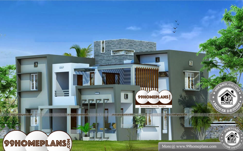 Two Story Simple House Plans - 2 Story 2850 sqft-Home