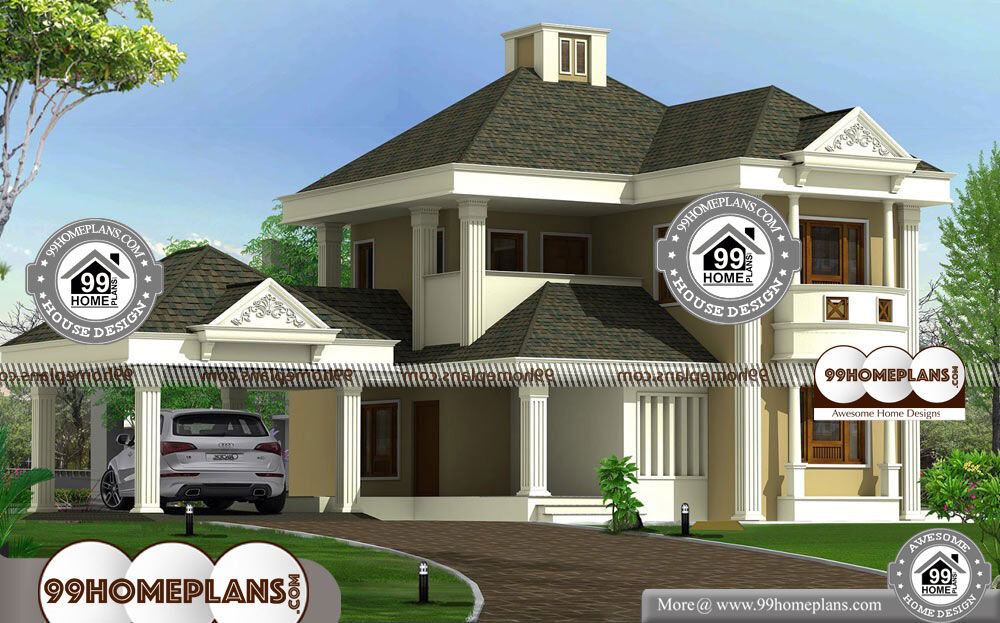 2 Floor Modern House Design - 2 Story 2600 sqft-Home