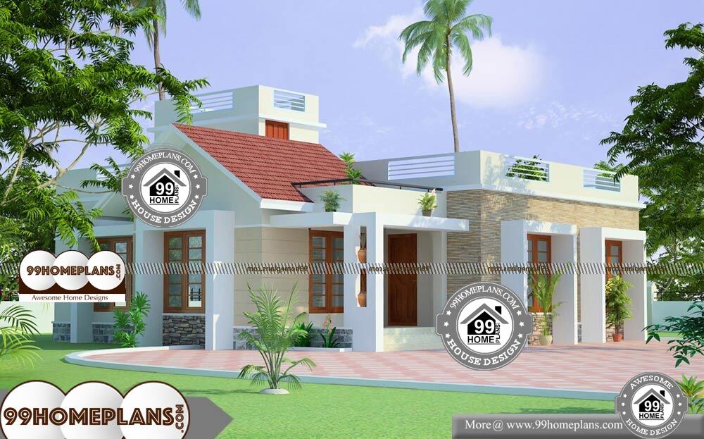 2 Storey Beach House Designs - Single Story 1300 sqft-Home