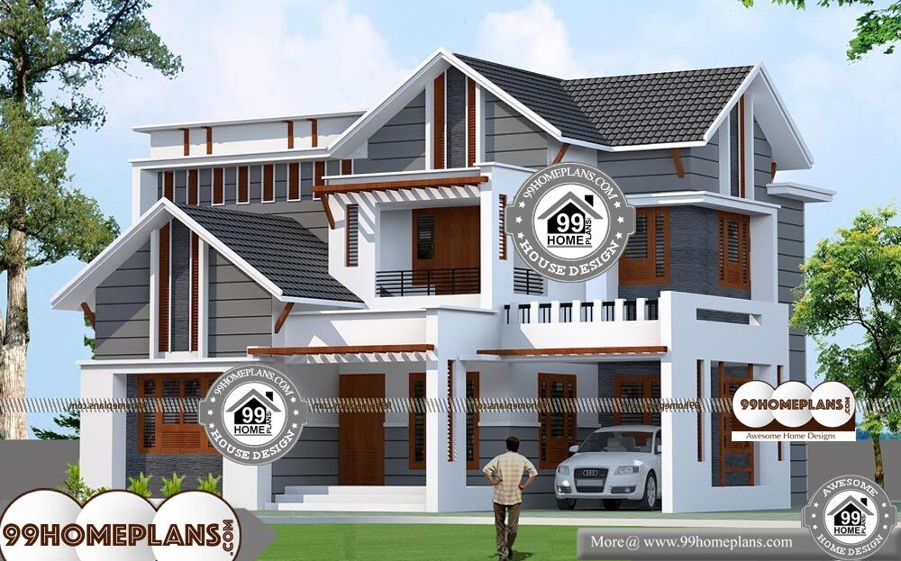 2 Storey Townhouse Designs - 2 Story 1970 sqft-Home