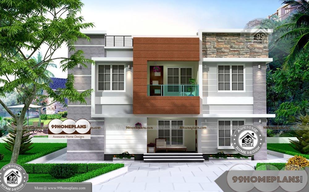 2 Storey House  Design  With Floor Plan  with Cheap Rate  