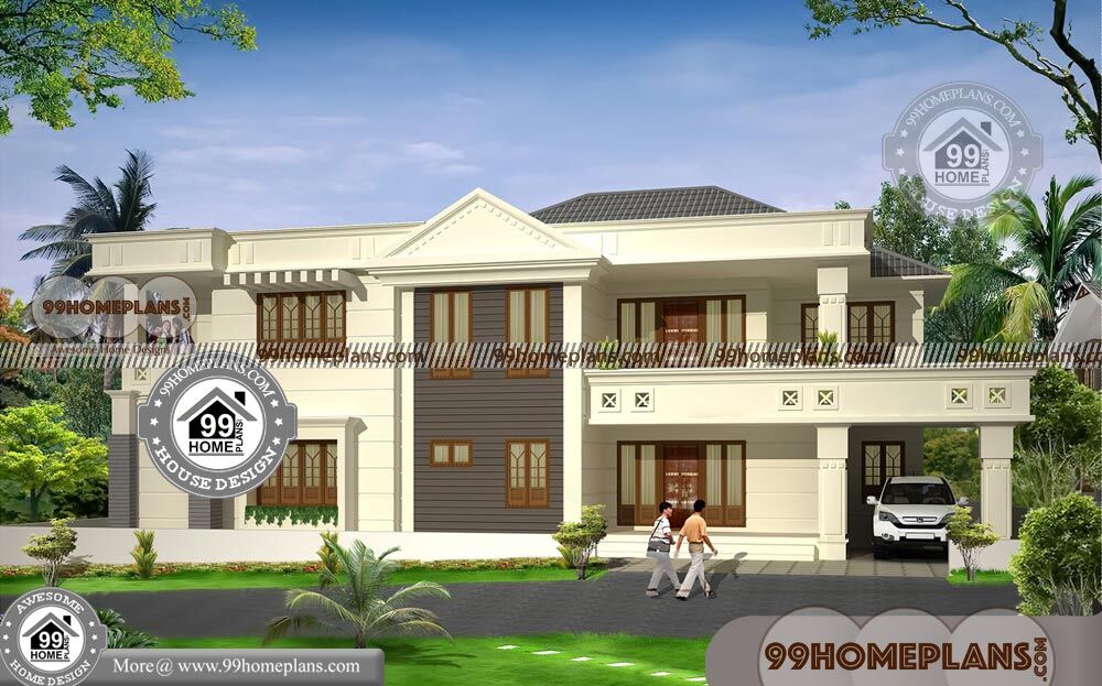 2 Story Bungalow House Plans Above 3000 sq ft Modern 