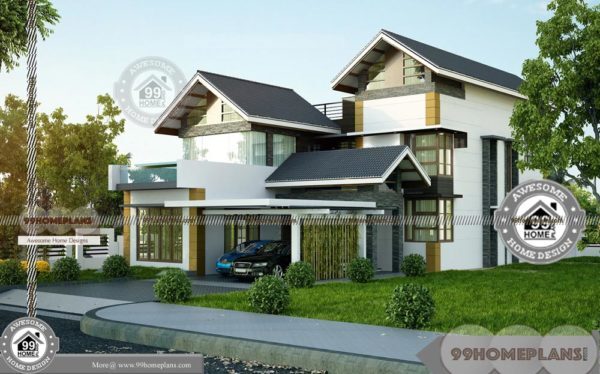 2 Story Garage Plans With More Styles Of 3bhk Home Design Selections