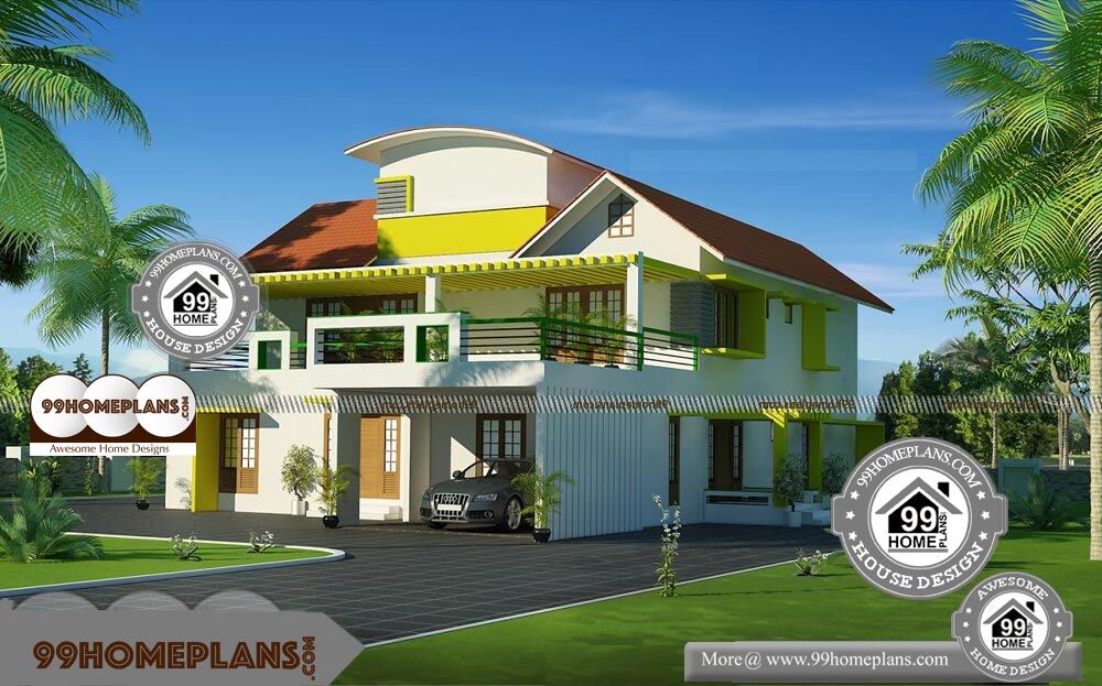 3 Bedroom 2 Storey House Plans - 2 Story 3500 sqft-Home