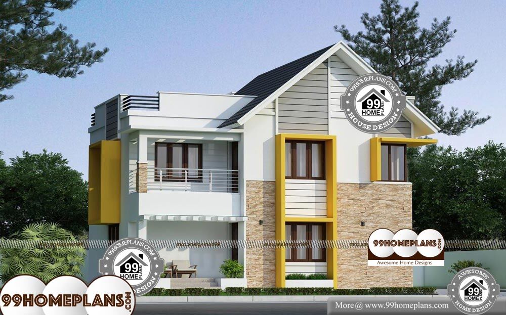 35 Foot Wide House Plans - 2 Story 1320 sqft-Home