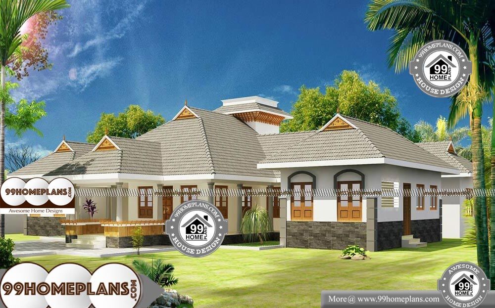 4 Bedroom House Plans One Story - Single Story 3500 sqft-Home 