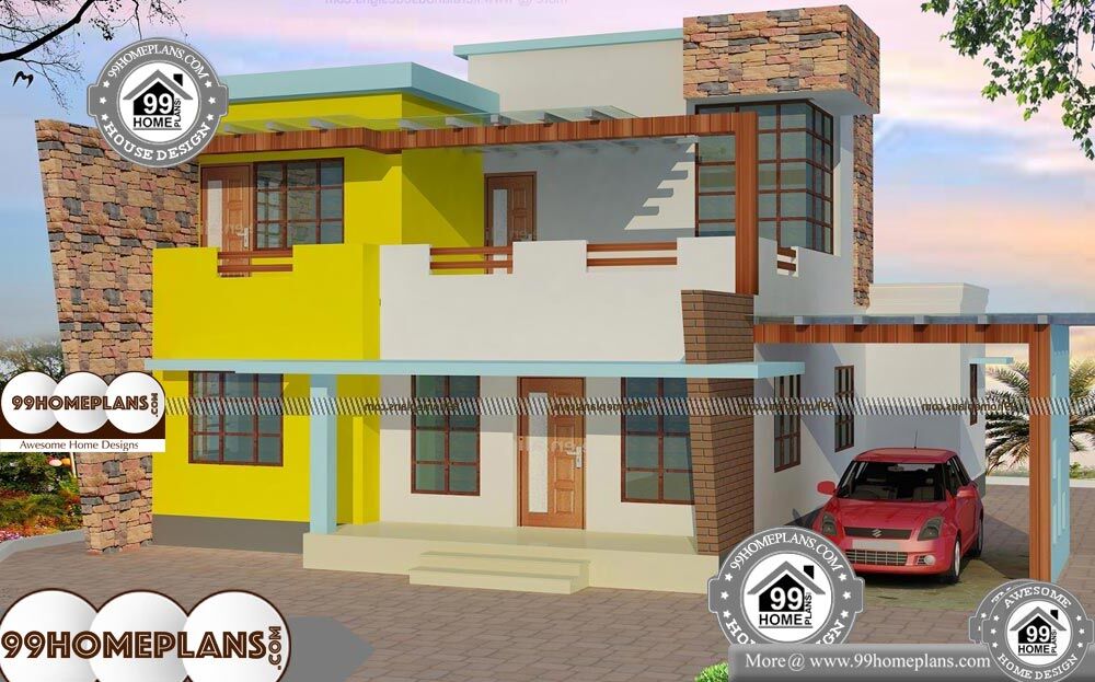 4 Bedroom Modern House - 2 Story 1691 sqft-Home