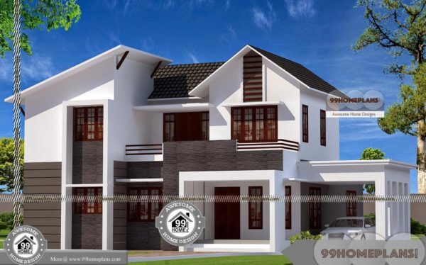 4 Bedroom 2 Storey House Plans And More Spacious And Elegant Designs