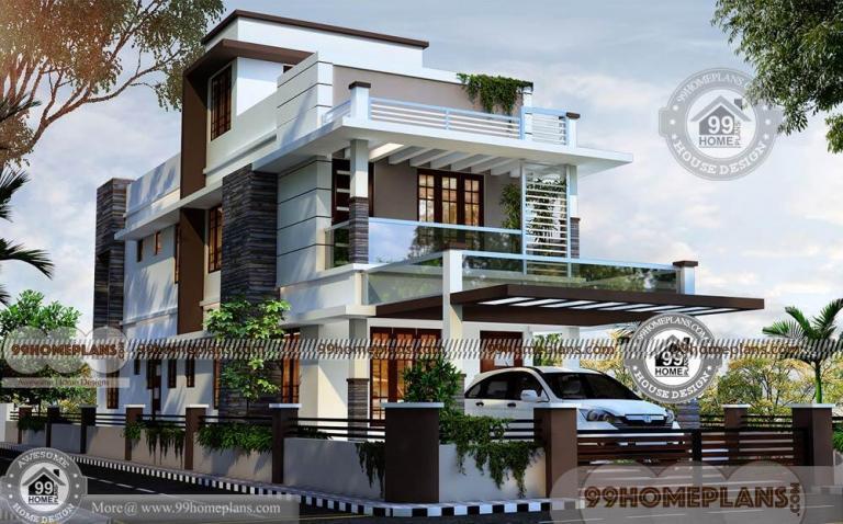 4 Bedroom Floor Plans & Best Modern Home Design Collections & 3D Idea