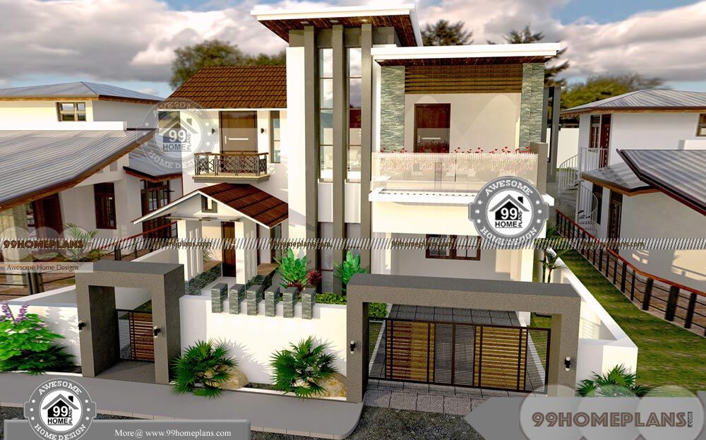 50 X 80 House  Plans  with Contemporary Modern Low  Cost  Home  