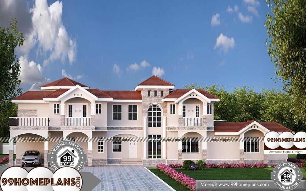 6 Bedroom Double Storey House Plans - 3 Story 10142 sqft-Home 