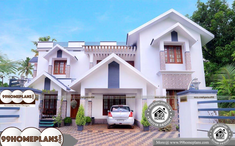 Architectural House Design With Floor Plan - 2 Story 2923 sqft-Home