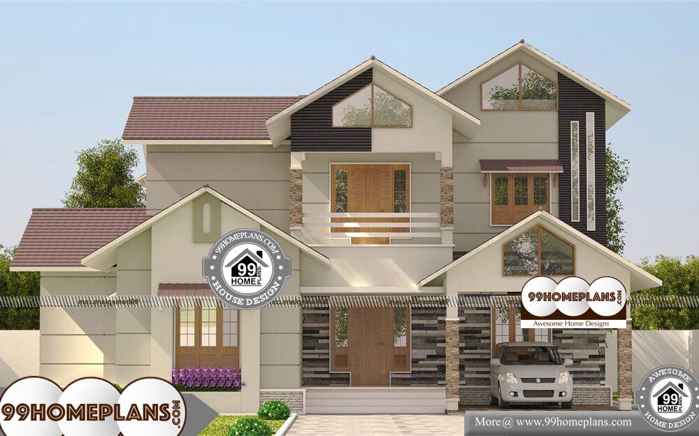Bangalore House Designs Pictures - 2 Story 3200 sqft-Home