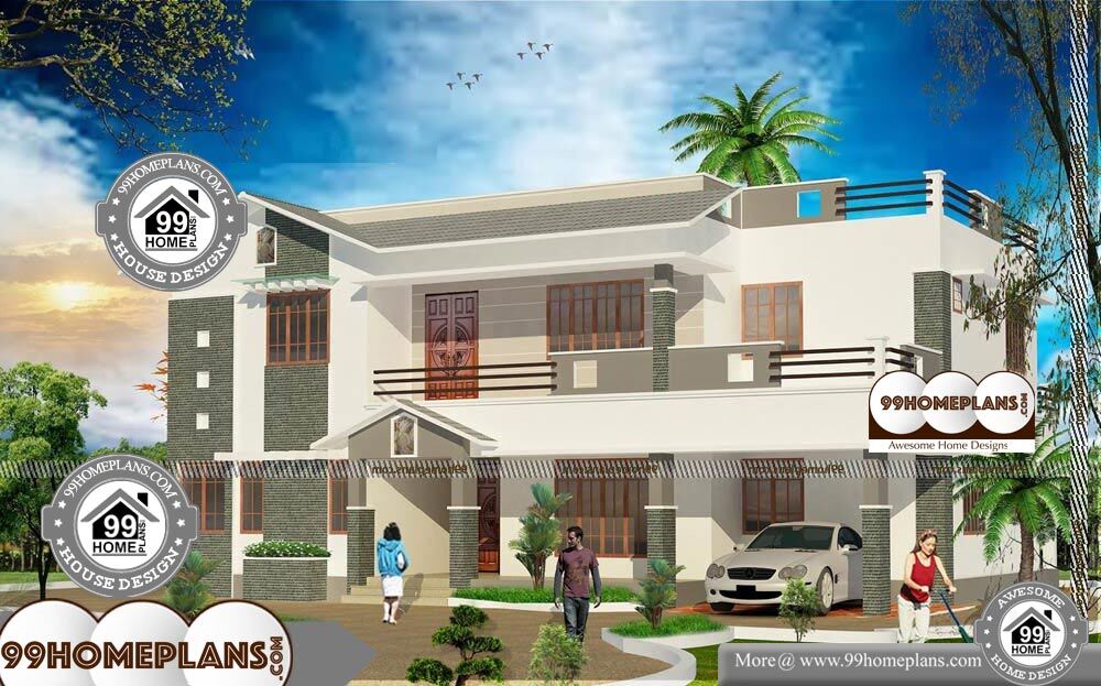 Best Contemporary Home Designs - 2 Story 2977 sqft-Home