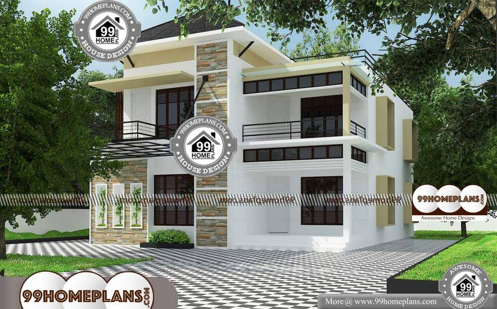 Box House Design - 2 Story 2828 sqft-Home