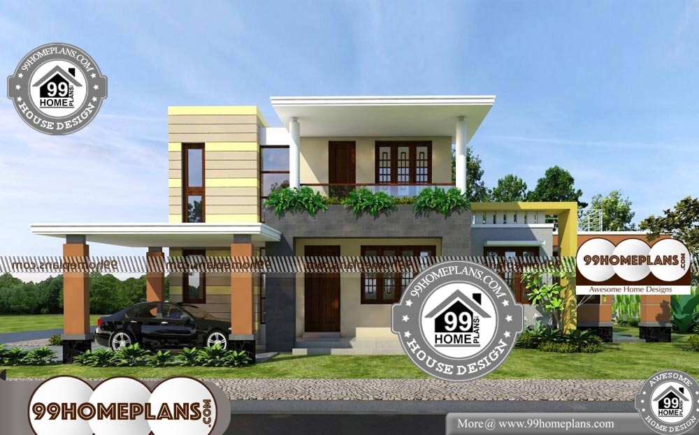 Box Type House Design - 2 Story 3100 sqft-Home