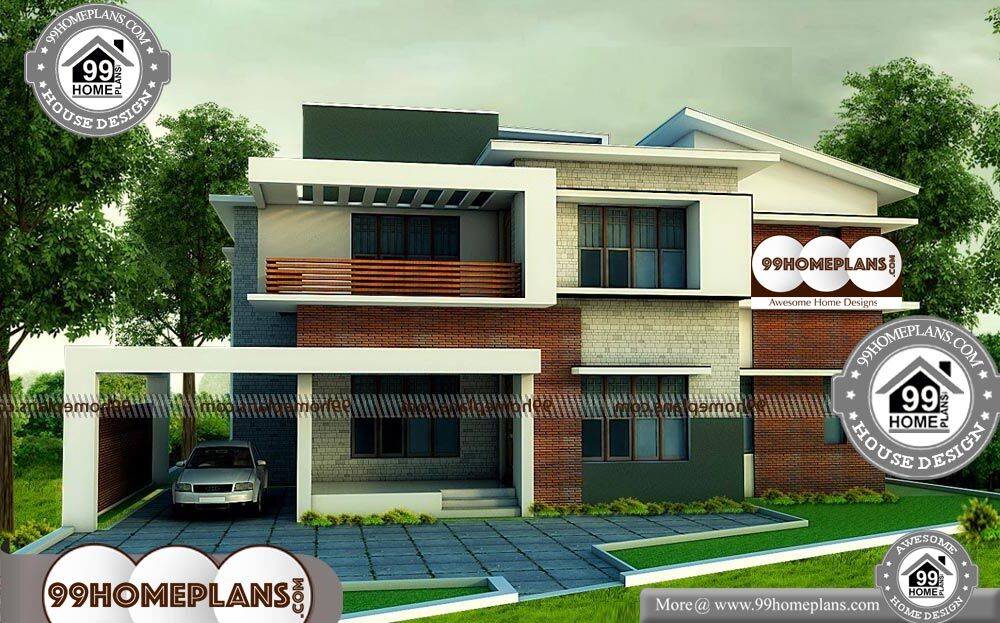 Brick House Plans With Photos - 2 Story 3440 sqft-Home