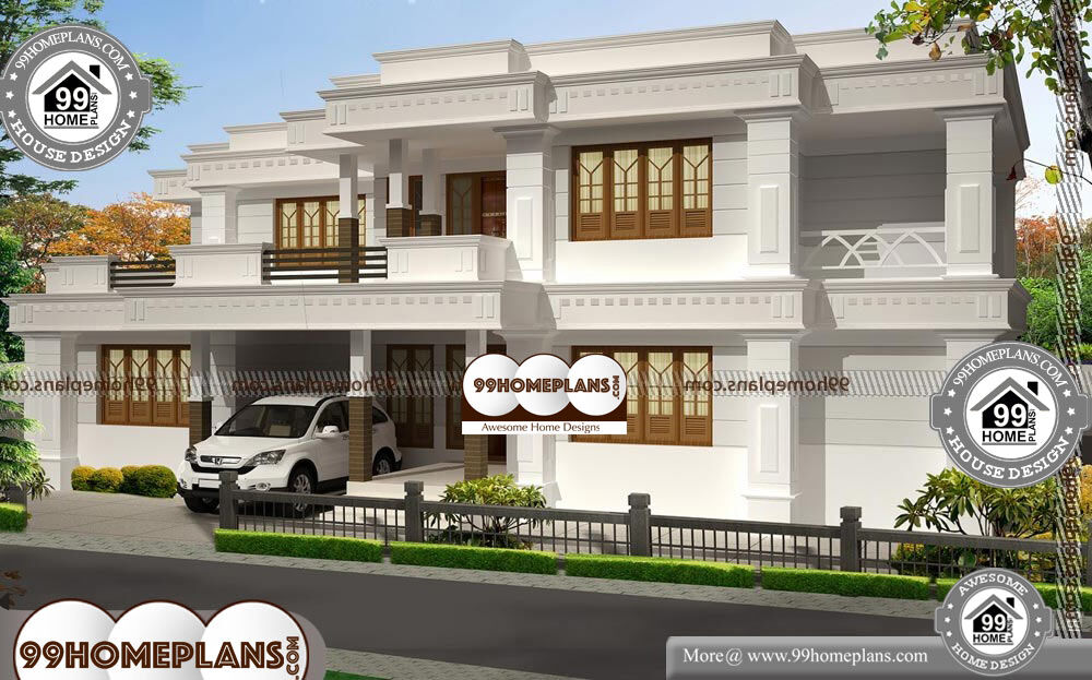 Bungalow Home Plans - 2 Story 2500 sqft-Home