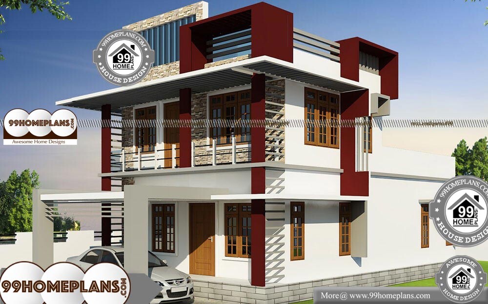 Cheap Double Storey Homes - 2 Story 2350 sqft-Home