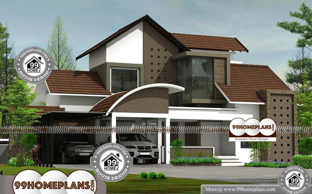 Contemporary Home Plans For Sale - 2 Story 2550 sqft-Home