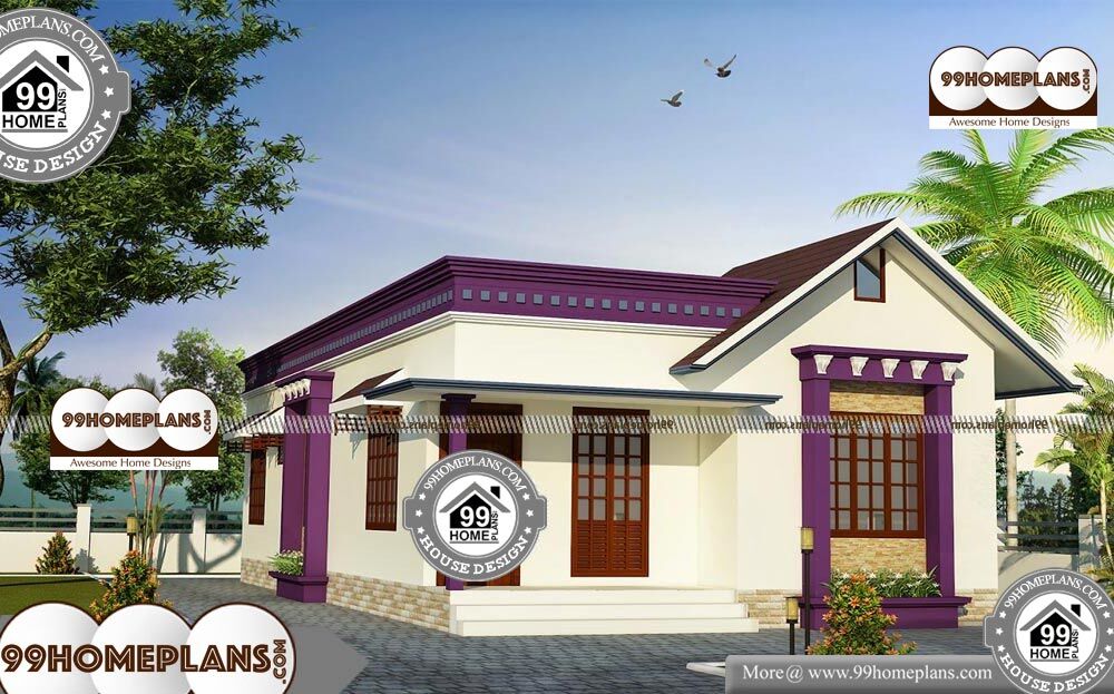 Cool One Story House Plans - Single Story 945 sqft-Home