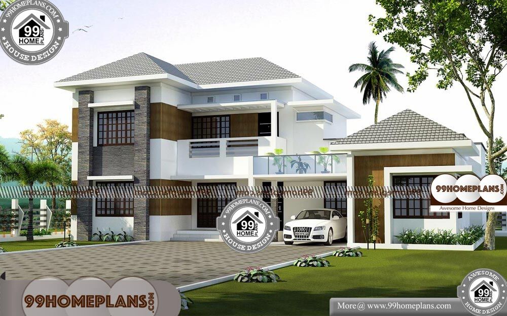 Double Storey 5 Bedroom House Plans - 2 Story 2809 sqft-Home