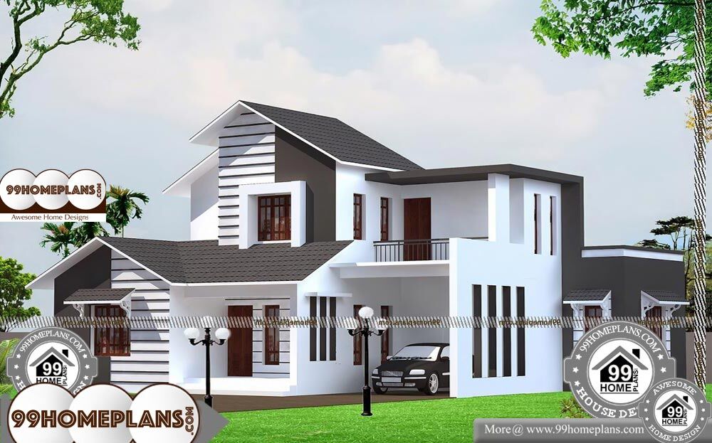 Double Storey Home Designs Narrow Block - 2 Story 1700 sqft-Home