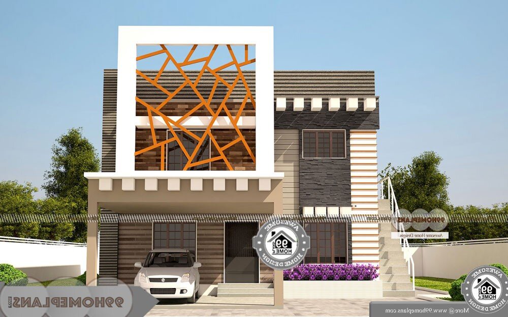 Duplex House Design In Bangalore - 2 Story 4745 sqft-Home
