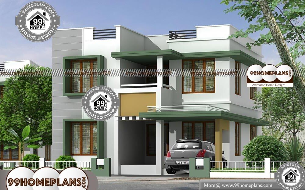 House Box Type Design - 2 Story 1600 sqft-Home