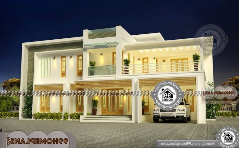 House Design Box Type with Contemporary Flat Roof Modern Collections
