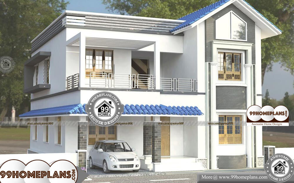 Indian Farmhouse Designs Photos - 2 Story 2600 sqft-Home