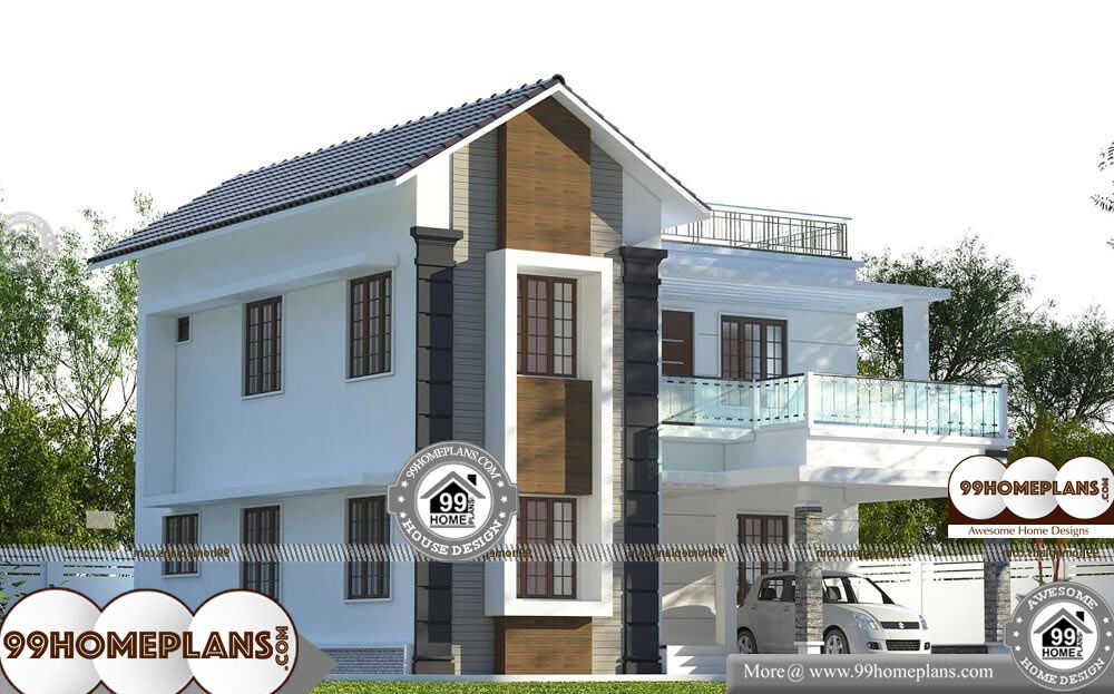Indian House Designs Double Floor - 2 Story 1850 sqft-Home