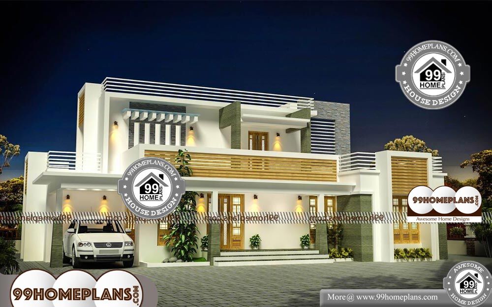 Kerala Contemporary Home Designs - 2 Story 1885 sqft-Home